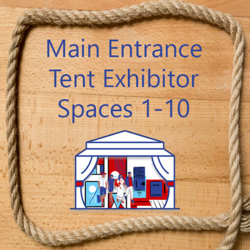 Lovers Key Boat Show Entrance Tent spaces